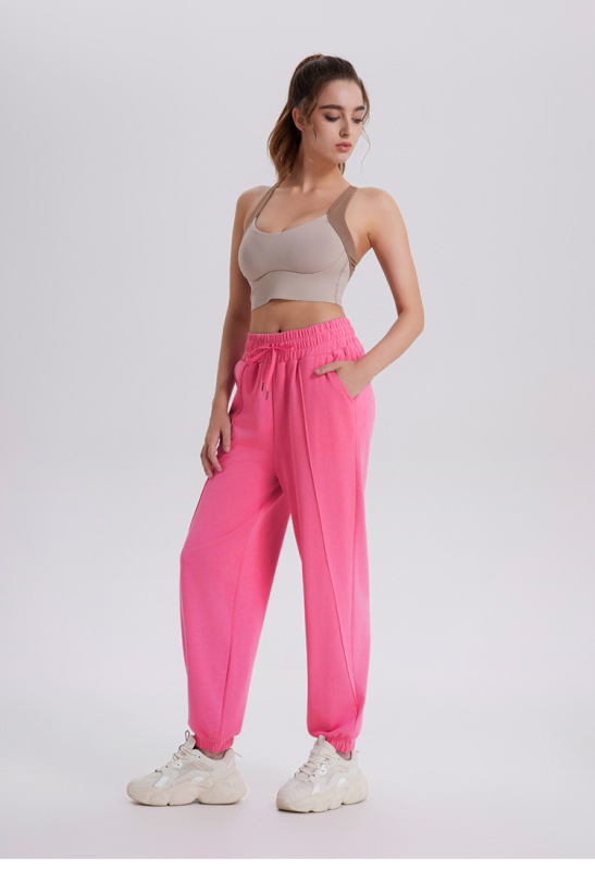 Women's Joggers Pants Drawstring Running Sweatpants with Pockets Lounge Wear