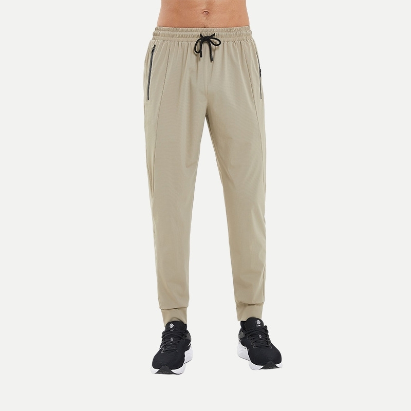 Mens' Fleece Joggers Pants with Deep Pockets in Loose-fit Style