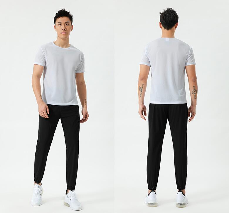 Men's Athletic Running Pants Lightweight Workout Joggers Quick Dry Gym Sweatpants Active Sports Track Training