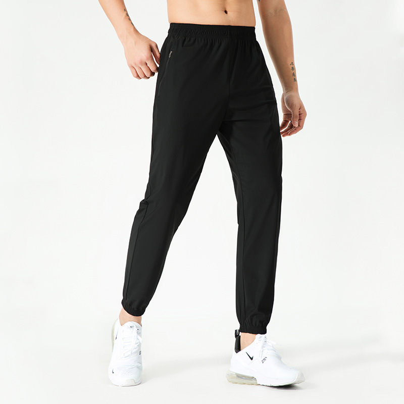 Men's Athletic Running Pants Lightweight Workout Joggers Quick Dry Gym Sweatpants Active Sports Track Training