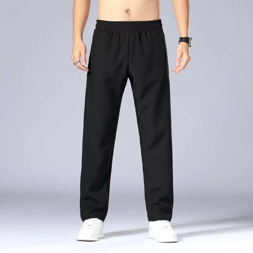 Men's  Sweatpants Stretch Elastic Waist Athletic Workout Jogger Pants Drawstring Sport Trousers