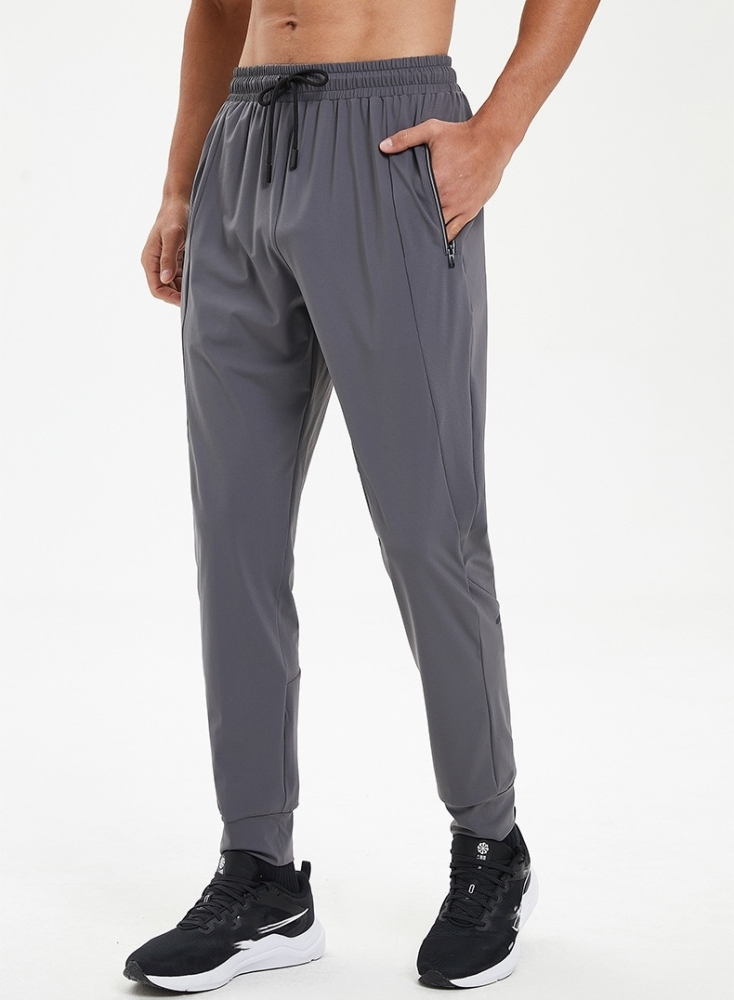 Mens' Fleece Joggers Pants with Deep Pockets in Loose-fit Style