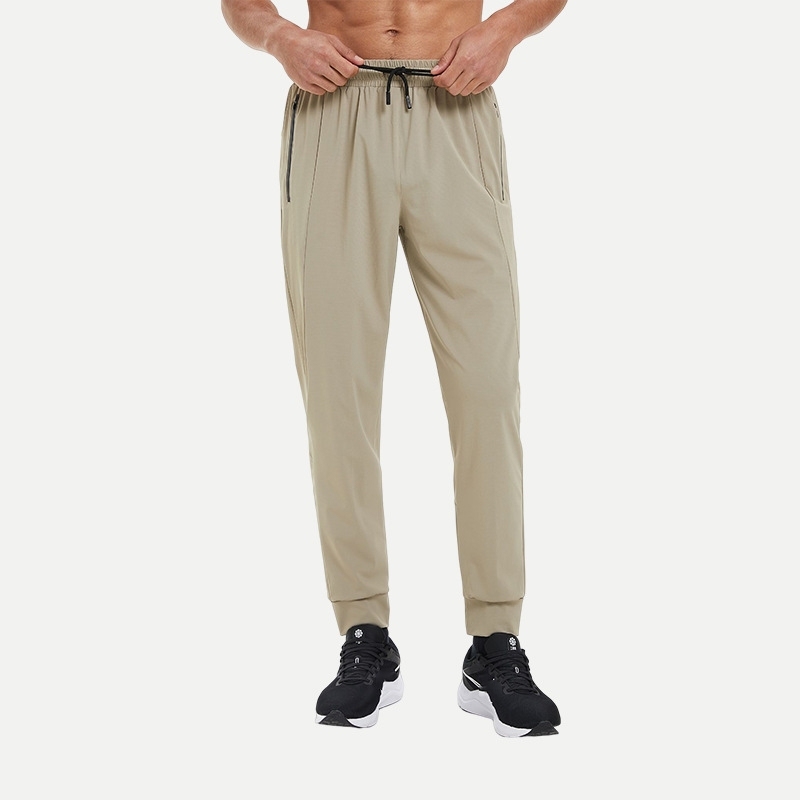 Mens' Fleece Joggers Pants with Deep Pockets in Loose-fit Style