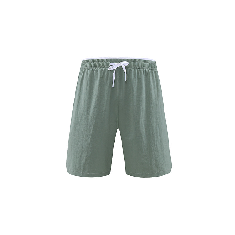 Men's Gym Shorts Sports Quick Dry Workout Running or Casual Training Short with Zipper Pockets