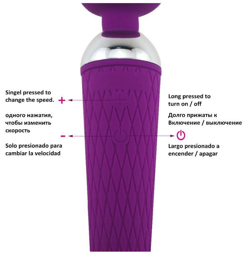 Muti-speed Dildo Vibrators Sex Toys for Woman Magic Wand Clitoris Stimulator G Spot Massager Vibrator Female Masturbator Sexshop