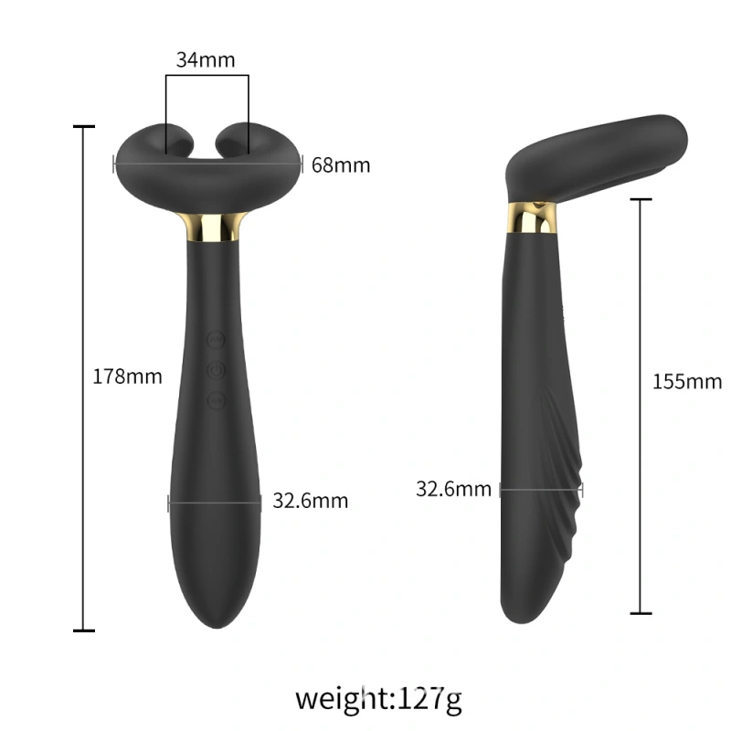 Realistic Rabbit Vibrator Dildo for Women Vaginal Health G Spot Vibrator with Bunny Ears 10 Vibrations,Waterproof Clitoral Stimulator for Beginners Heated Rechargeable Adult Sex Toys
