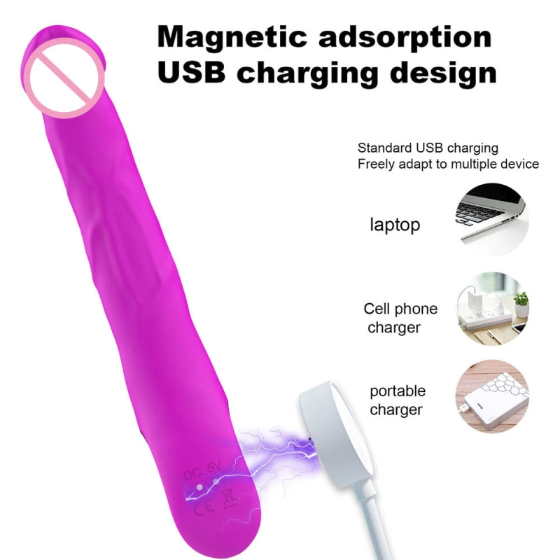 Powerful G-Spot Vibrators for Women Nipple Clitoris Stimulator Dildo Vagina Massager Female Masturbation Adult of Sex Toys