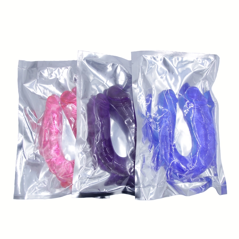 Double-Ended Dildo Waterproof Jelly Double Dongs Realistic Dildo Penis Cock Anal Butt Plug Prostate Massager G-Spot Stimulation Adult Sex Toys for Women Men