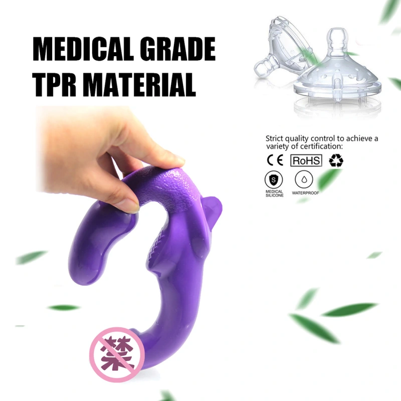 10 Speeds Strapless Strapon Dildo Vibrator Female Double Vibrating G Spot Adult Sex Toys For Women Couple Anal Prostate Massager