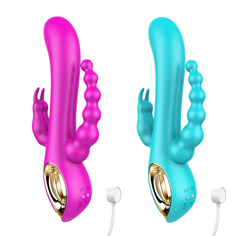 3 in 1 Wireless Bluetooth APP Vibrator Female G Spot Dildo Clitoris Stimulator Anal Vibrator Sex Toys for Women Couples Adult
