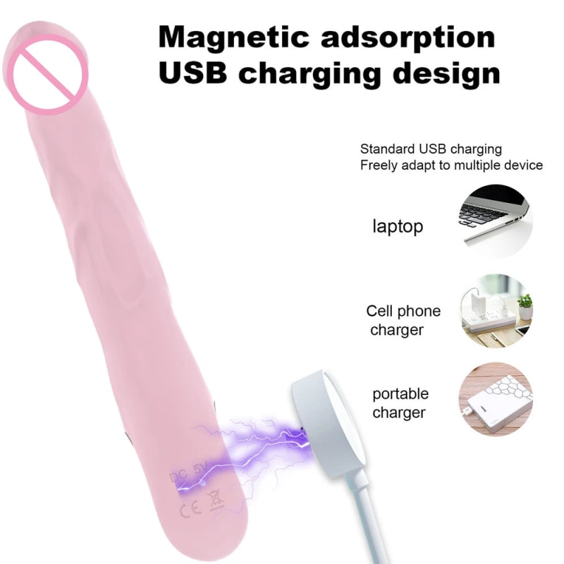 Powerful G-Spot Vibrators for Women Nipple Clitoris Stimulator Dildo Vagina Massager Female Masturbation Adult of Sex Toys