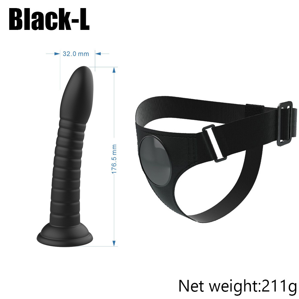 Silicone Wearable Realistic Dildo Panty Sex Toys Strap on Dildo for Women Lesbian