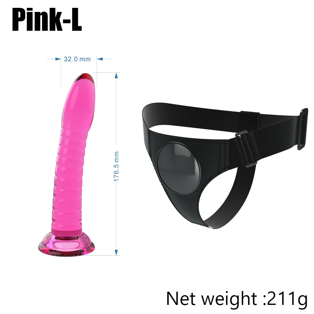 Silicone Wearable Realistic Dildo Panty Sex Toys Strap on Dildo for Women Lesbian