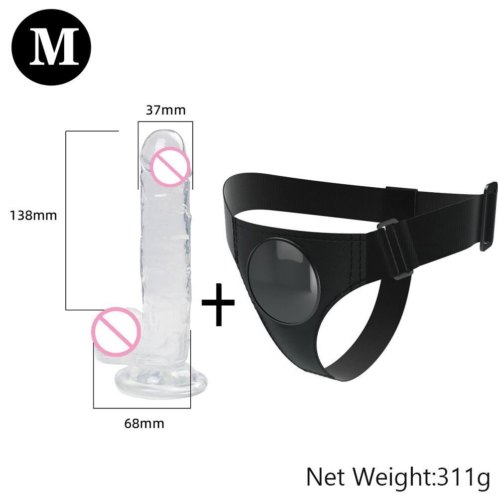 ORISSI Pants Women Gay Chastity Strap-on Dildo 3 Removeable Harness Dildos for Women &amp; Lesbian Couples