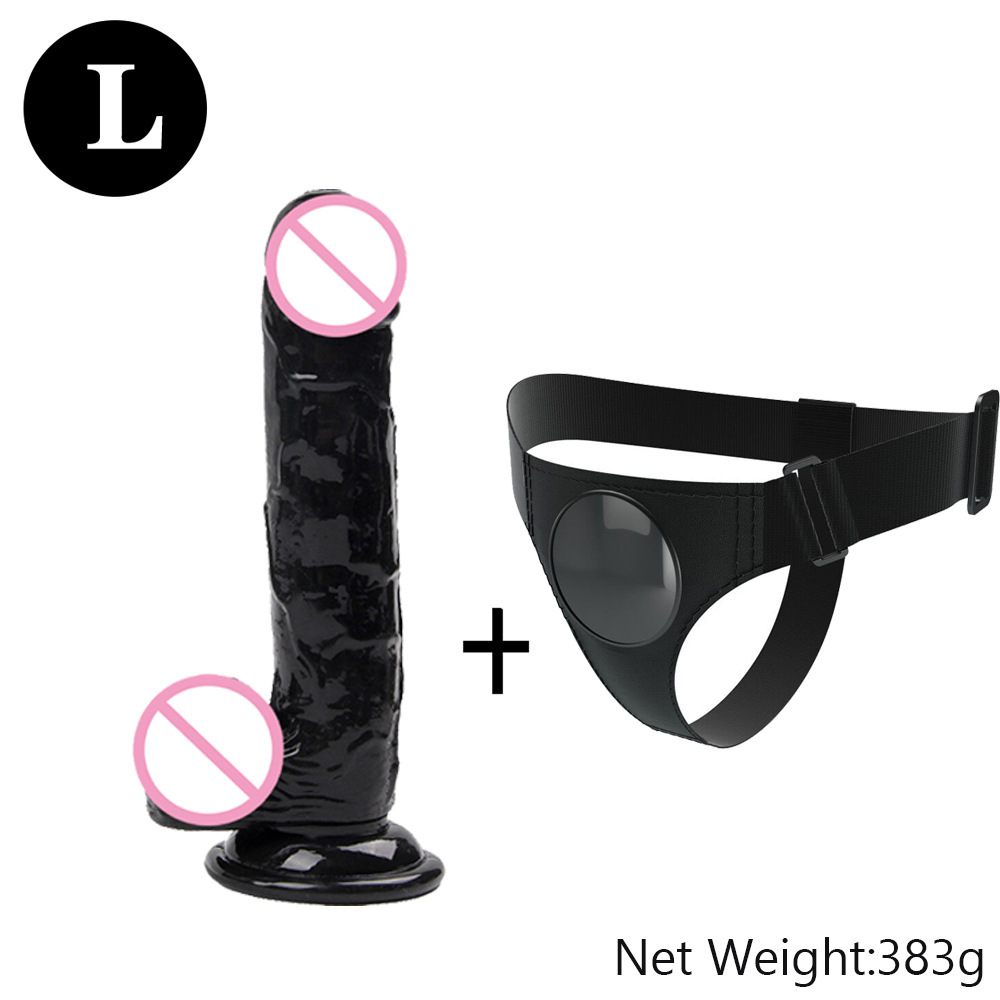 ORISSI Pants Women Gay Chastity Strap-on Dildo 3 Removeable Harness Dildos for Women &amp; Lesbian Couples