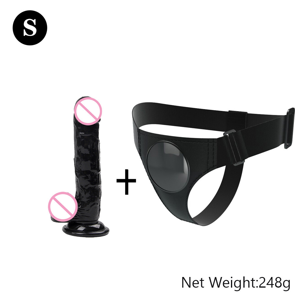 ORISSI Pants Women Gay Chastity Strap-on Dildo 3 Removeable Harness Dildos for Women &amp; Lesbian Couples