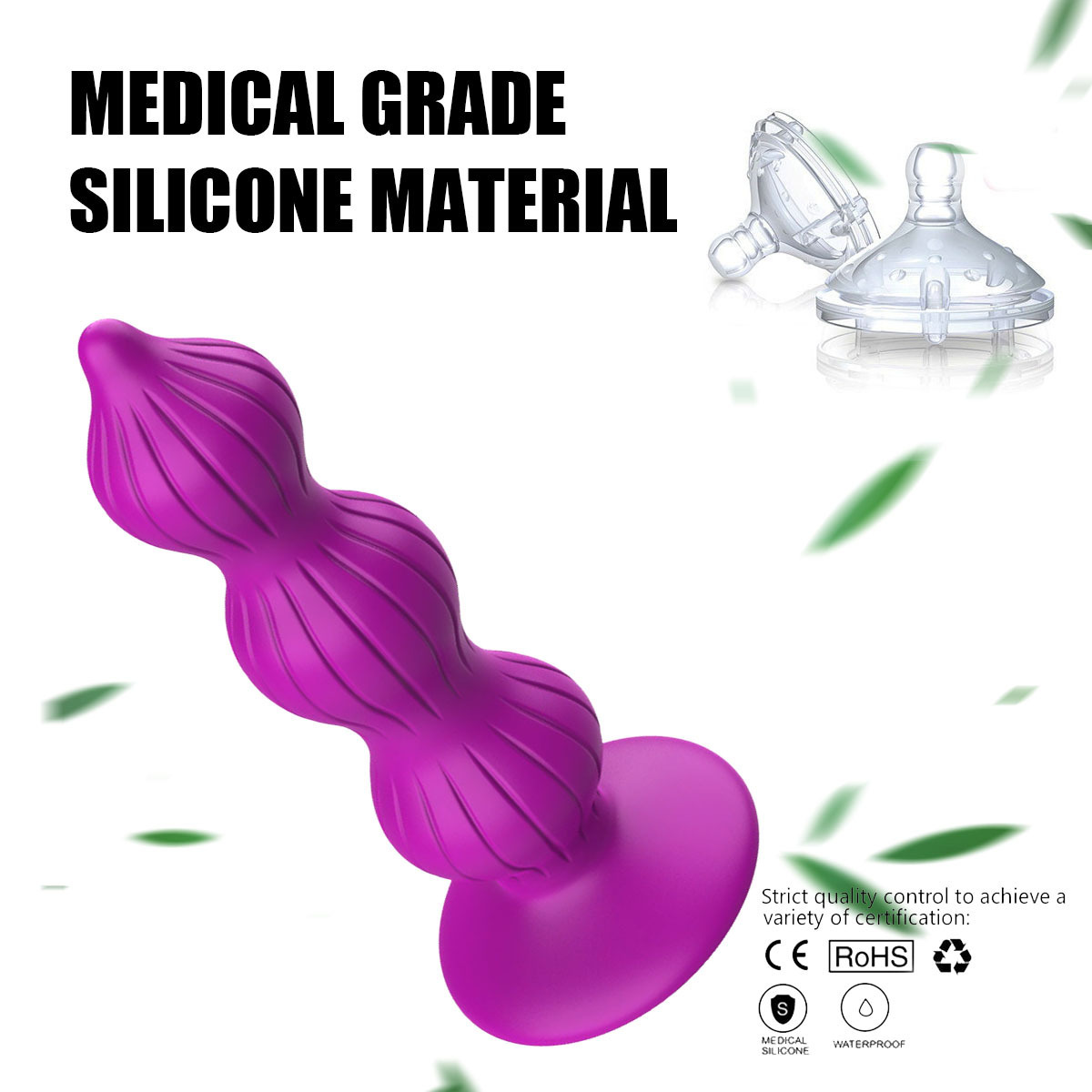 Wireless Remote Control Male Prostate Massager 3pcs Anal Plug Vibrating Butt Plug Anal Expansion Vibrator Sex Toys For Men