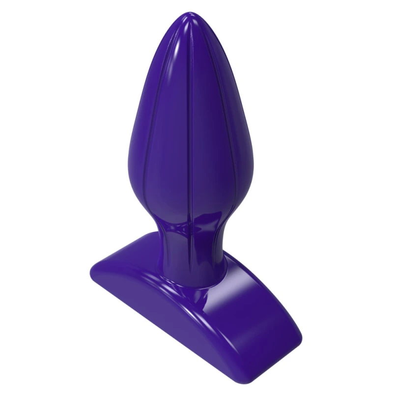 Doc Johnson Red Boy-L M S butt plug -5.5 inches long and 1.7 inches wide - an anal toy that stimulates the prostate - suitable for beginner and intermediate anal players