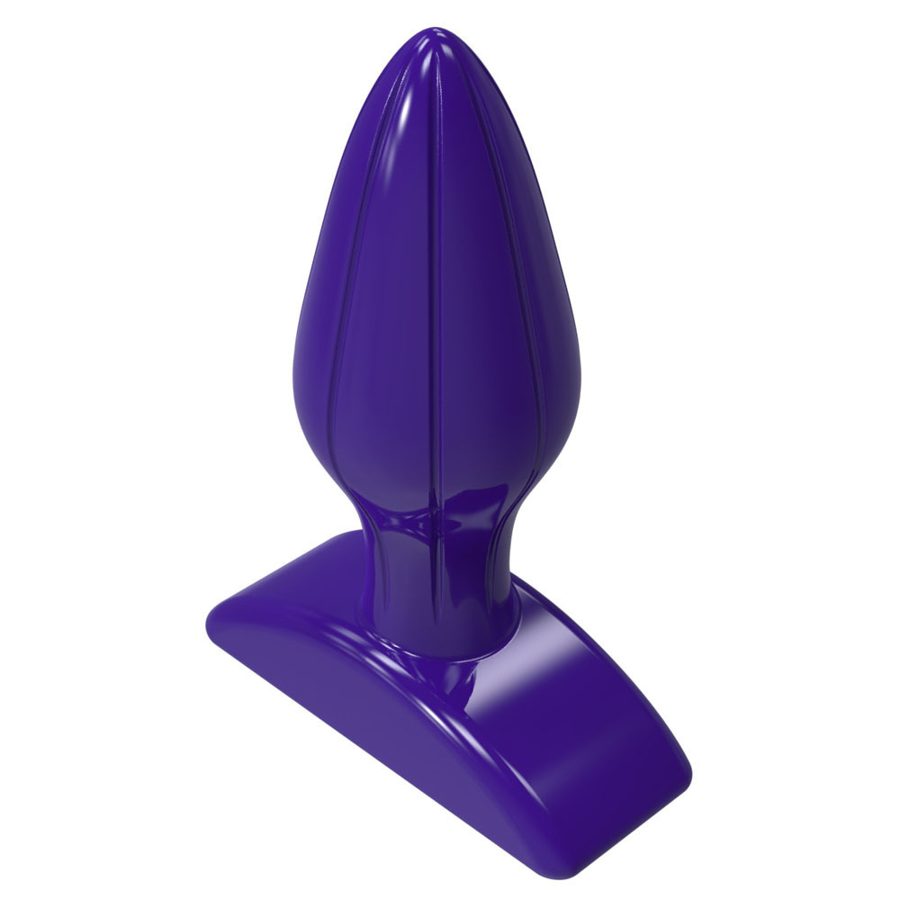 Doc Johnson Red Boy-L M S butt plug -5.5 inches long and 1.7 inches wide - an anal toy that stimulates the prostate - suitable for beginner and intermediate anal players