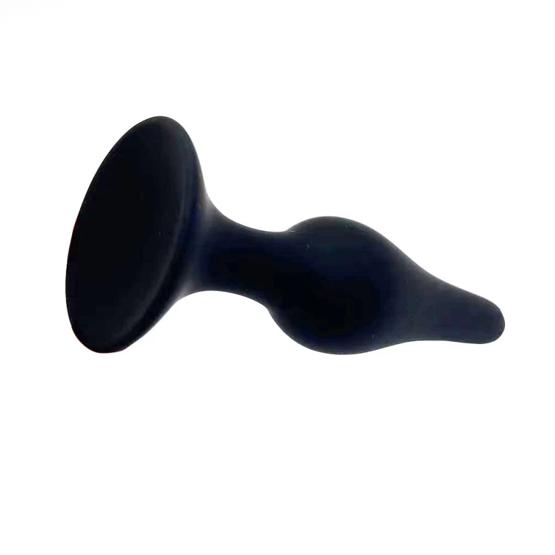 Hisionlee Sex Toys 4PCS Anal Plug Set Silicone Anal Butt Plug Adult Sex Toys for Women,Men and Beginners(Black)