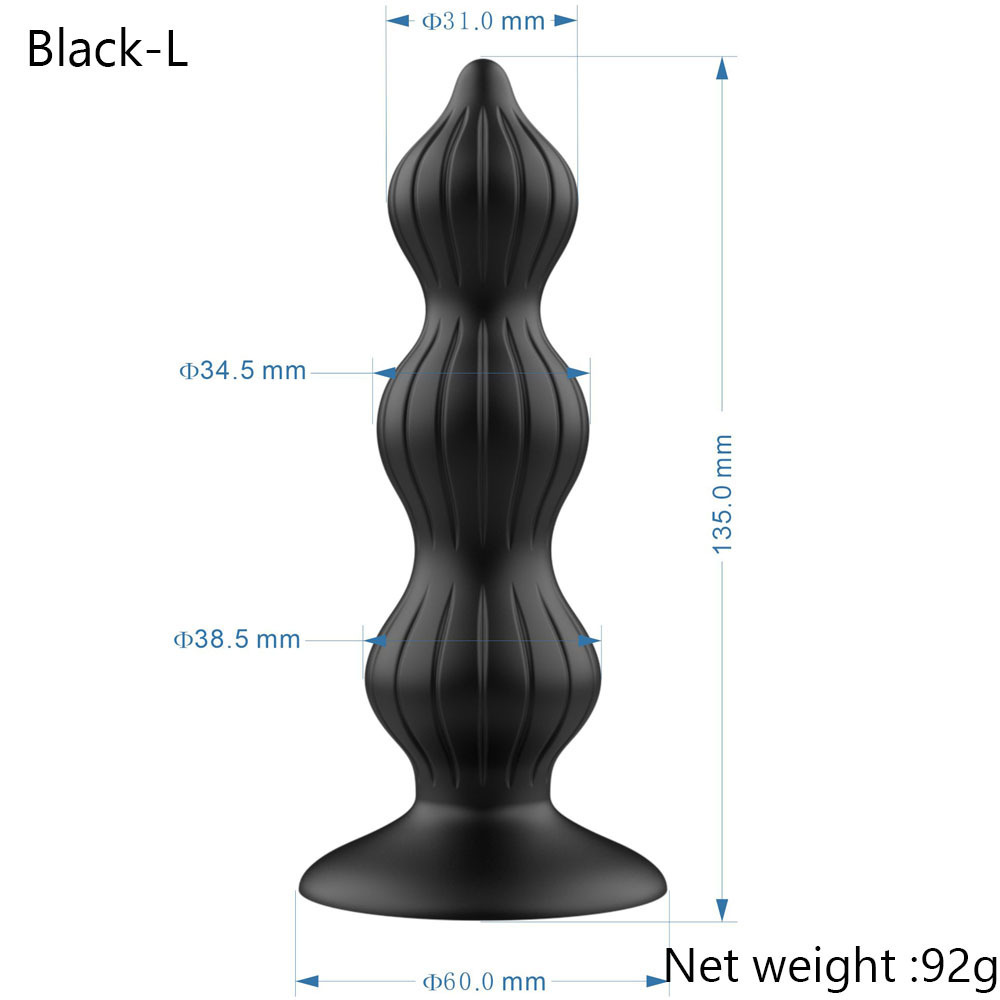 Wireless Remote Control Male Prostate Massager 3pcs Anal Plug Vibrating Butt Plug Anal Expansion Vibrator Sex Toys For Men