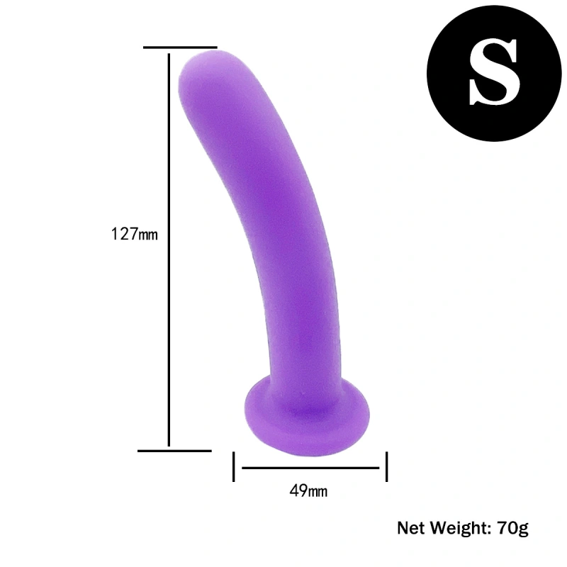 3Pcs Anal Plug Trainer Kit, Silicone Butt Plugs Soft Anal Sex Toys Prostate Massager for Adult Sex Life Black