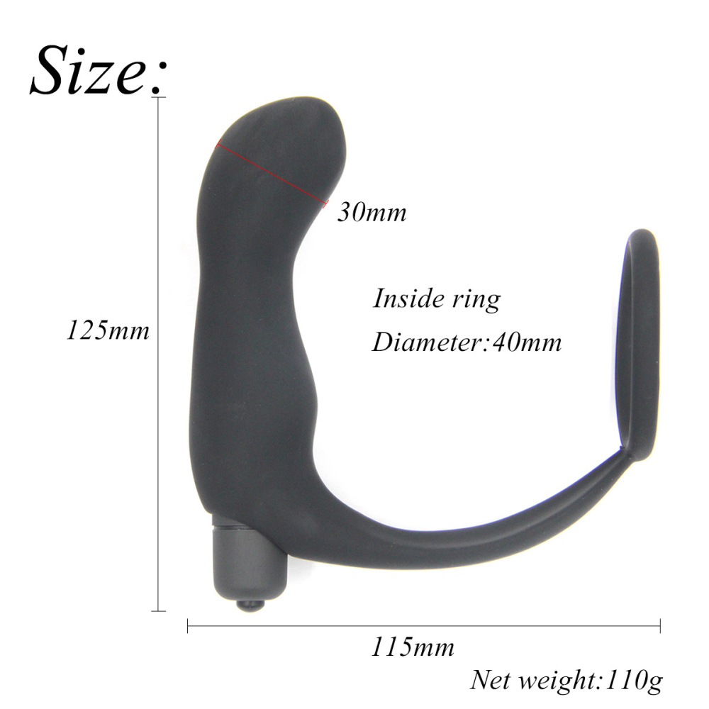 Wireless Remote Anal Butt Plug Vibrator Sex Toy For Men Women Gay Anal Plug Male Doub Ring Prostate Massager Ass Buttplug Adults