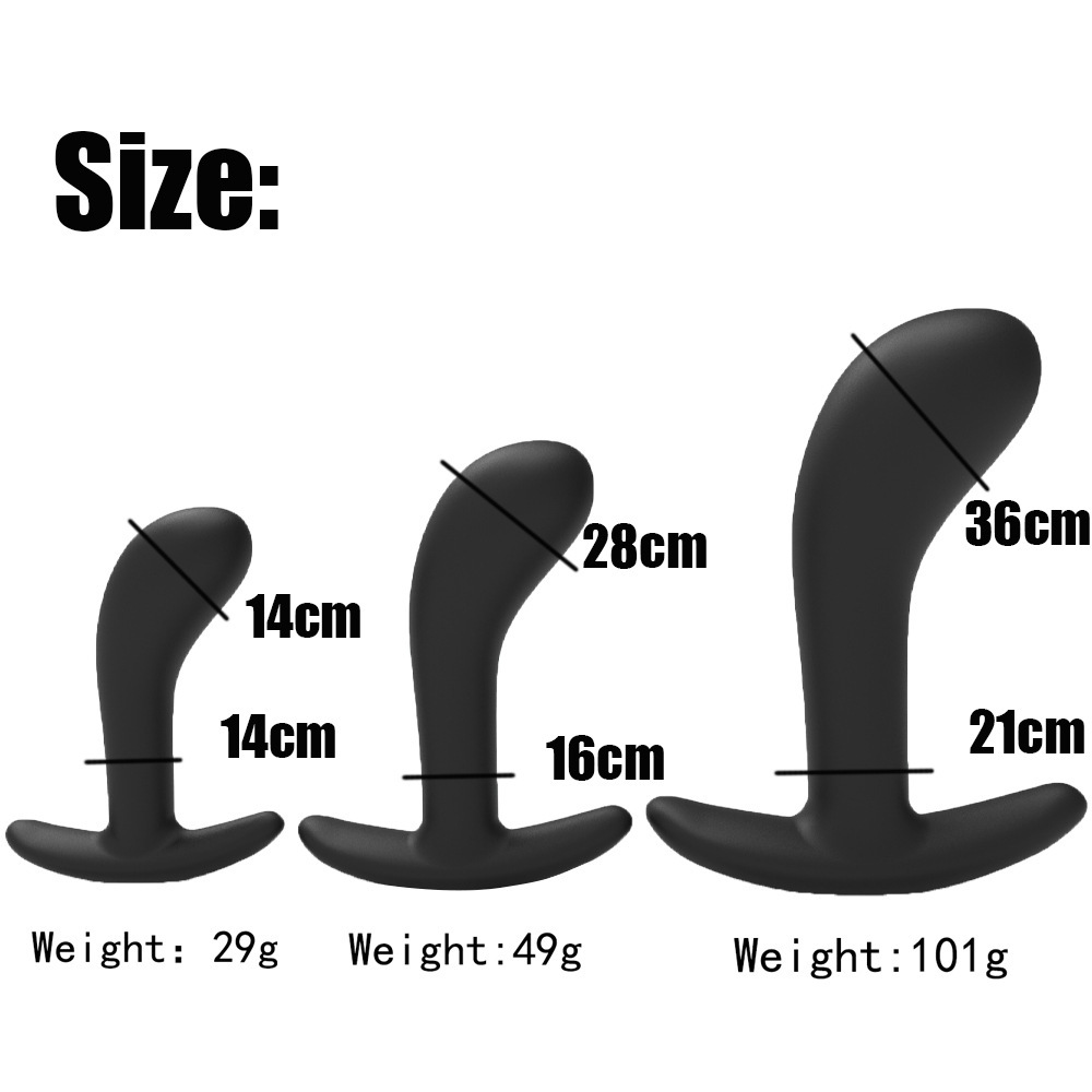 Wireless Remote Control Vibrating 3pcs Anal Plug Male Wearable Silicone Butt Sex Anal Toys For Adults Men Vibrator Prostate Massage