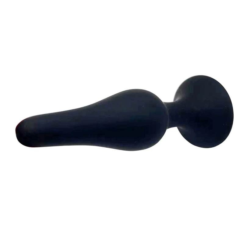 Hisionlee Sex Toys 4PCS Anal Plug Set Silicone Anal Butt Plug Adult Sex Toys for Women,Men and Beginners(Black)