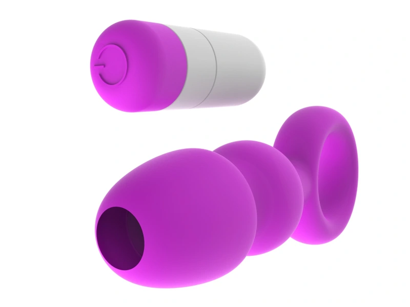 3 pcs Remote Control Butt Plug Sex Toys Chastity Anal Plug Vibrator For Man Women