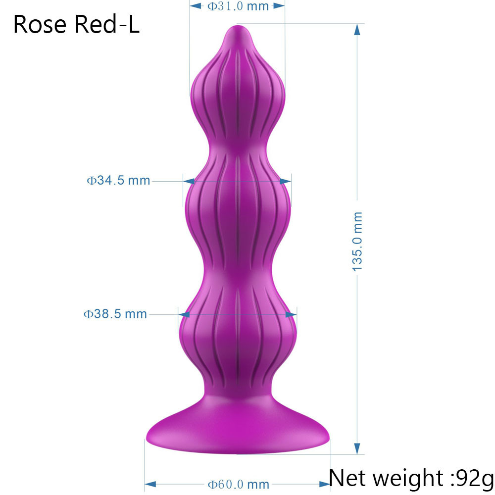 Wireless Remote Control Male Prostate Massager 3pcs Anal Plug Vibrating Butt Plug Anal Expansion Vibrator Sex Toys For Men