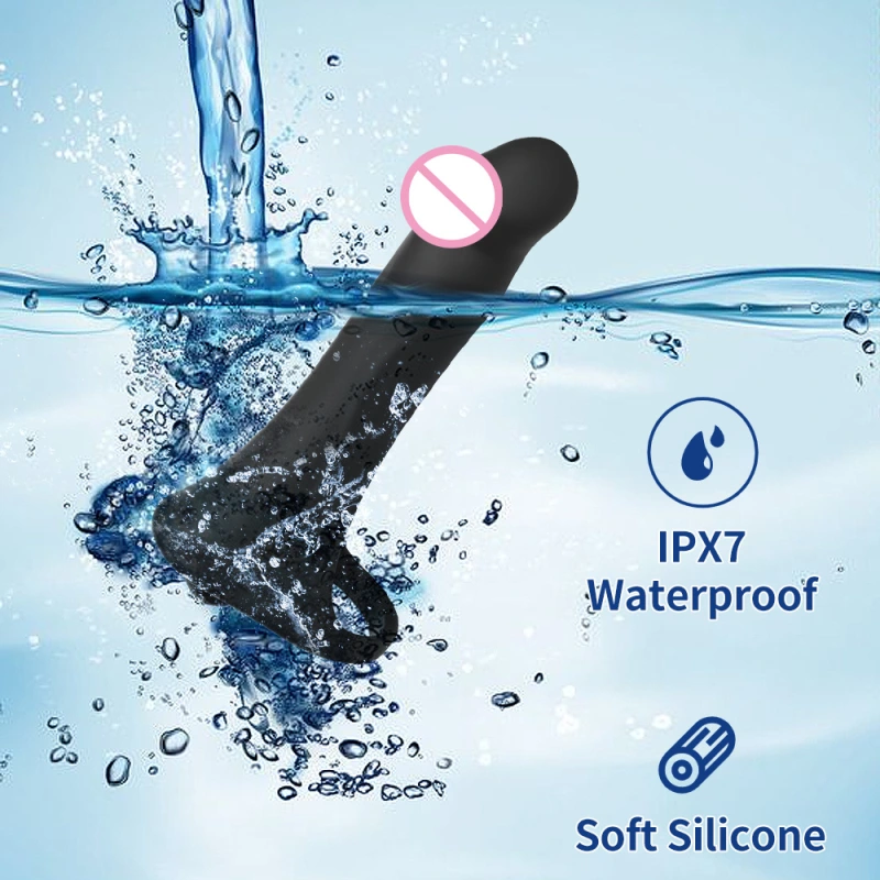 Wireless remote control double headed vibrator dildo vibrator lesbian sex toy female anal plug vibrator sex toy for women