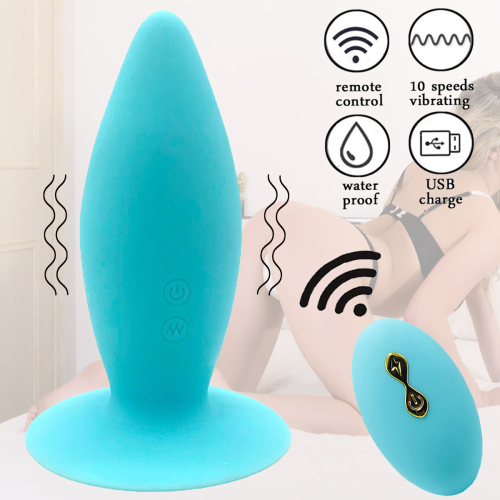 Wireless Remote Control Butt Plug 10 Speeds Anal Plug Vibrator Prostate Massage Sex Toys for Women Men Gay Adult Products