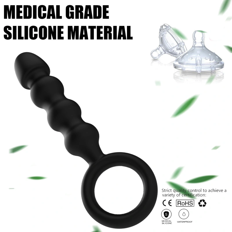 3 pcs Remote Control Butt Plug Sex Toys Chastity Anal Plug Vibrator For Man Women