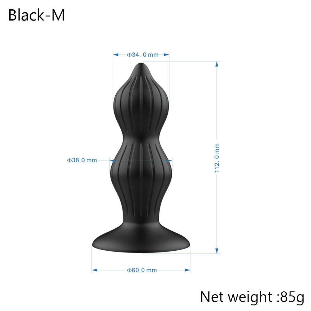 Wireless Remote Control Male Prostate Massager 3pcs Anal Plug Vibrating Butt Plug Anal Expansion Vibrator Sex Toys For Men