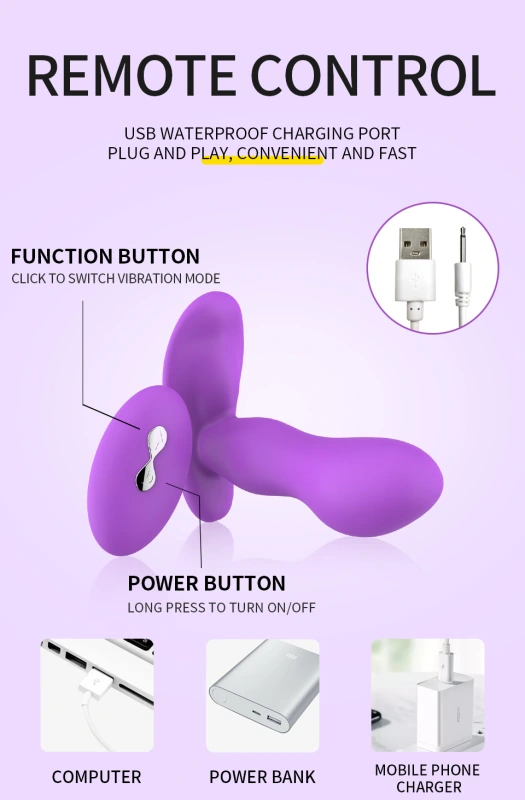 Wireless Remote Anal Sex Toy For Men Women Anal Plug Male Prostate Massage Vagina G Spot Dildo Vibrator Anus Butt Plug