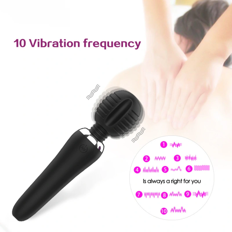 Wireless Dildo AV Vibrators Magic Wand for Women Clitoris Stimulator 72 Frequency Strong Motor Massager Goods Sex Toys for Adult