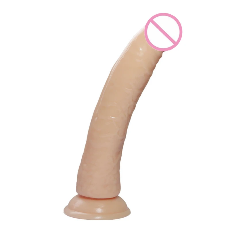 Transparent sexual crystal color sequins simulation penis dildo sex toys for women
