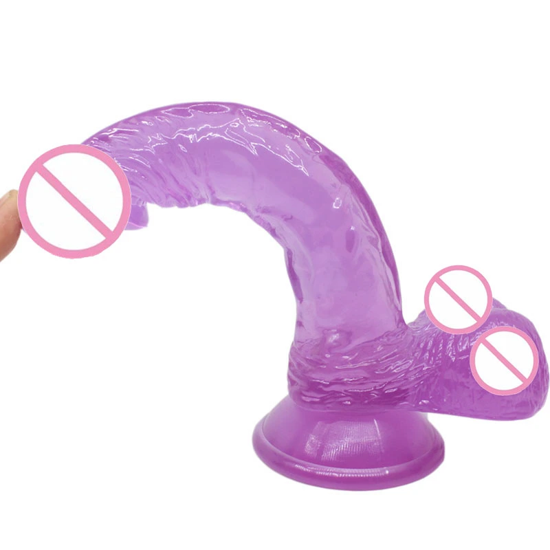 Doc Johnson The D - Realistic D - ULTRASKYN Slim 9 Inch with Balls - Vanilla