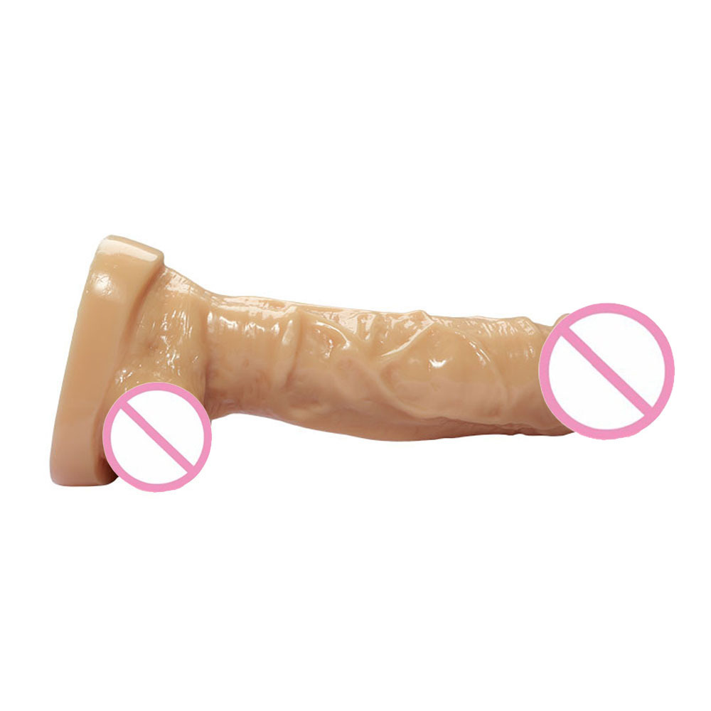Sex Toys Dildo 8 Inch Realistic Anal Dildo Penis for G-Spot Stimulation Dildos Women Body-Safe Material Lifelike with Strong Suction Cups, Sex Adult Toys for Women and Couple (Flesh)