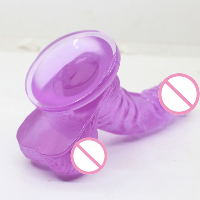 Sex Toy for Women 7 Inch Realistic Silicone Dildo,Body-Safe Material Strong Suction Cup Ultra Soft Lifelike Thick Anal Dildo for Men G spot Stimulator with Curved Shaft and Balls Throat Trainer