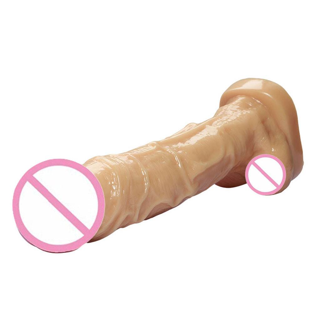 Sex Toys Dildo 8 Inch Realistic Anal Dildo Penis for G-Spot Stimulation Dildos Women Body-Safe Material Lifelike with Strong Suction Cups, Sex Adult Toys for Women and Couple (Flesh)