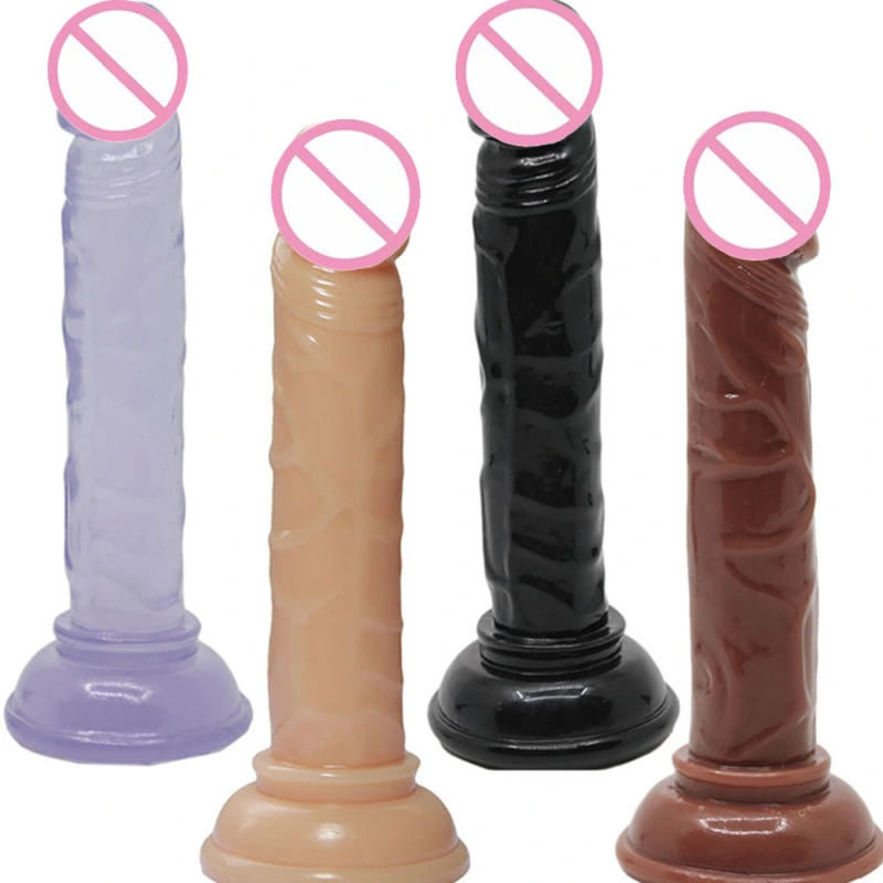 Tapered Penis Realistic Dildo for Beginners, 8 inch Soft Silicone Dildo with Strong Suction Cup for Hands-Free Play, Huge Thick Dildos for G spot Stimulation Anal Play, Sex Toys for Women and Couples