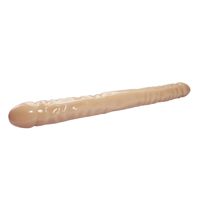 Liquid silicone waterproof double head U shape dildo male and female masturbator sex toys