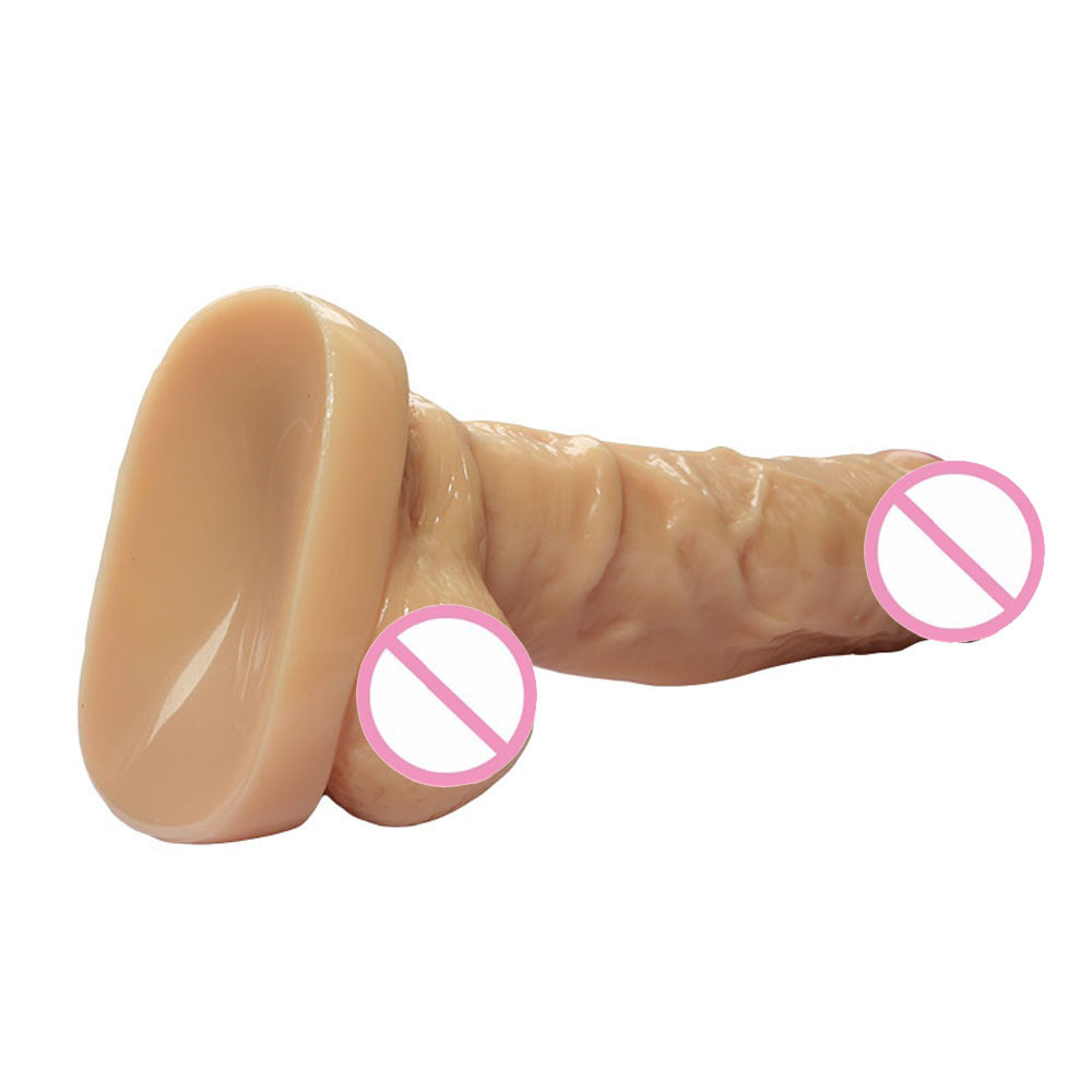 Sex Toys Dildo 8 Inch Realistic Anal Dildo Penis for G-Spot Stimulation Dildos Women Body-Safe Material Lifelike with Strong Suction Cups, Sex Adult Toys for Women and Couple (Flesh)