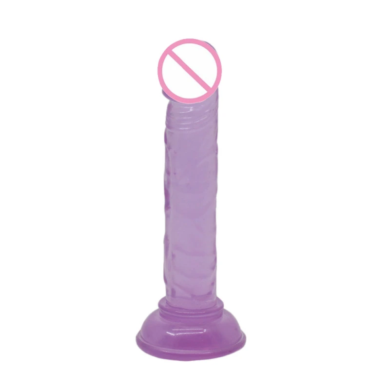 Tapered Penis Realistic Dildo for Beginners, 8 inch Soft Silicone Dildo with Strong Suction Cup for Hands-Free Play, Huge Thick Dildos for G spot Stimulation Anal Play, Sex Toys for Women and Couples