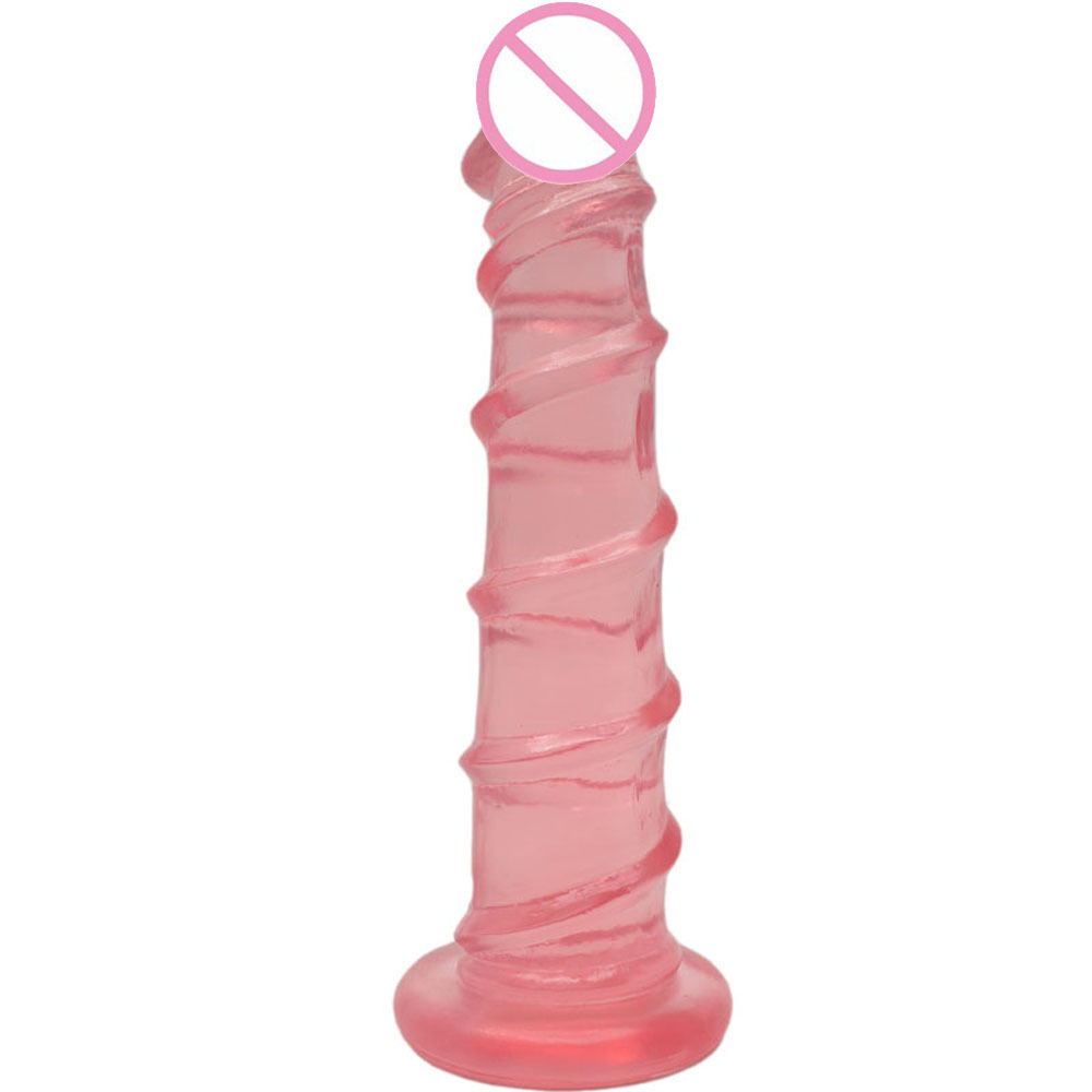 Realistic Dildo, 5.7 inch Dildos with Suction Cup, Suitable for G spot Vaginal Anal Massage Adult Sex Toys for Women (Pink)