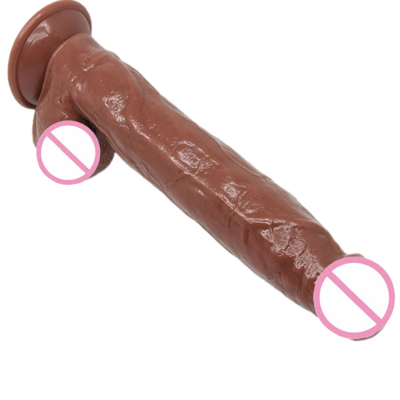 10.83 Inch Realistic Big Thick Dildo Sex Toy for Women, Lifelike Soft Silicone Anal Dildo with Strong Suction Cup for Hands-Free, Realistic Fake Penis for Vagina Anal Play