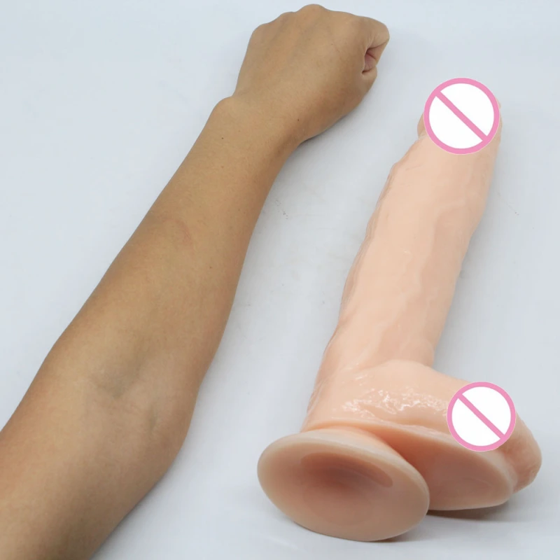 10.83 Inch Realistic Big Thick Dildo Sex Toy for Women, Lifelike Soft Silicone Anal Dildo with Strong Suction Cup for Hands-Free, Realistic Fake Penis for Vagina Anal Play