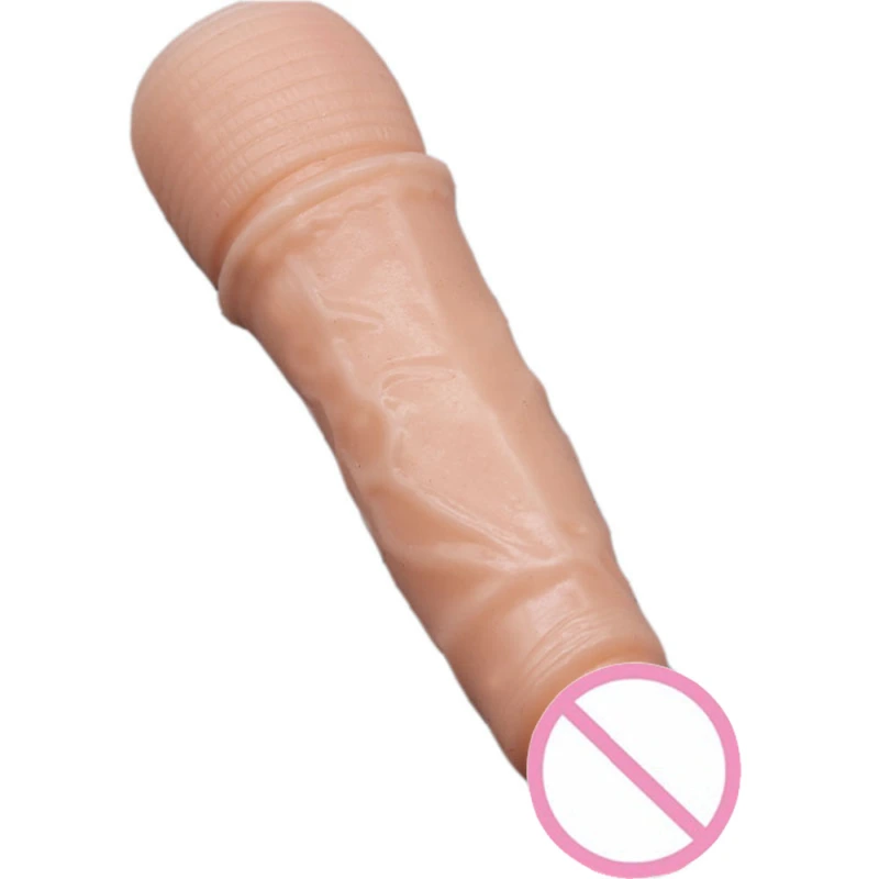 6.8 in Small Dildo for Beginner, Anal Dildo Without Balls, Soft Realistic Silicone Dildo with Strong Suction Cup, Beginner Dildo Compatible with Strap-on Harness, Sex Toy for Women Men Gays Cobulipo